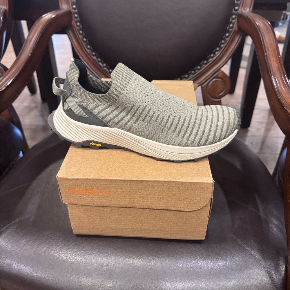 Merrell Light Gray Slip-On Shoes